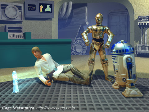MESSAGE/ルーク/C-3PO/R2-D2